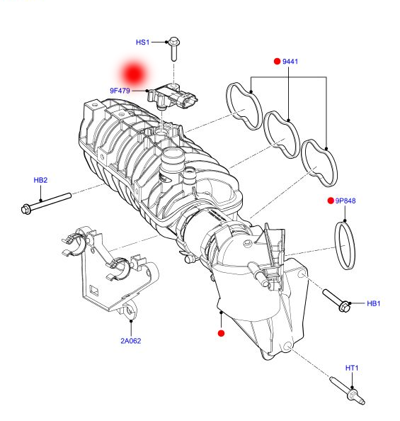 OEM AG91-9F479-AC 1682141 AG9Z9F479B PRESSURE SENSOR FOR FORD RANGER