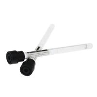 Dispositivo médico ESR tubo de recolección de sangre al vacío Black Cap Color