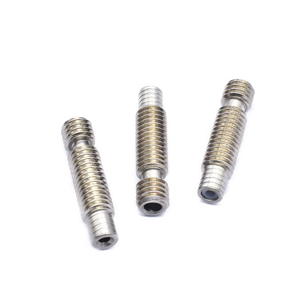 1.75mm 3mm E3D PTFE M6*26mm 3D Printer Heatbreak Stainless Steel