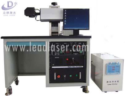 20w 30w 50w Fiber Laser Marking Machine , Metal Uv Laser Engraver Printer