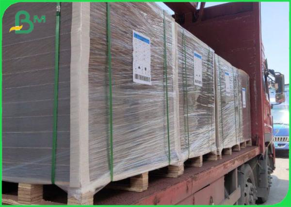 Good Tension 250gsm 350gsm Tube Base Kraft Paper Doulble Side Grey
