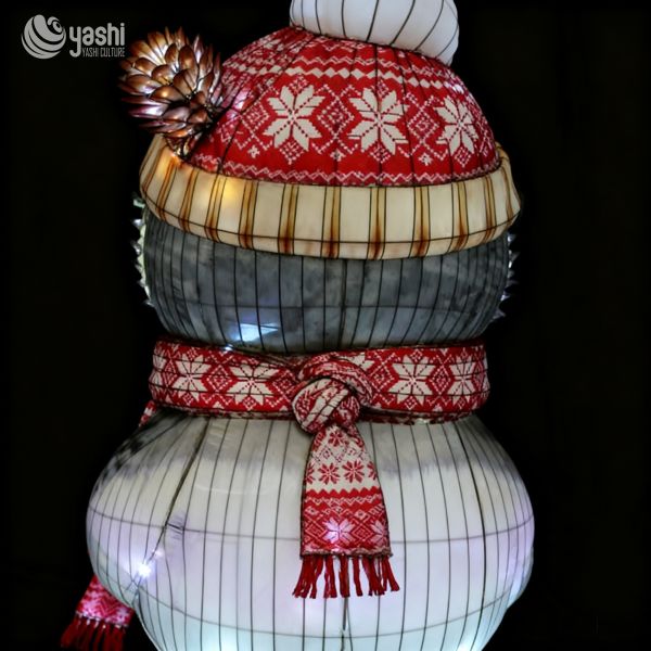 Chinese Silk Lanterns Outdoor Festival Garden Zoo Decoration Lanterns Animal Owl Cartoon