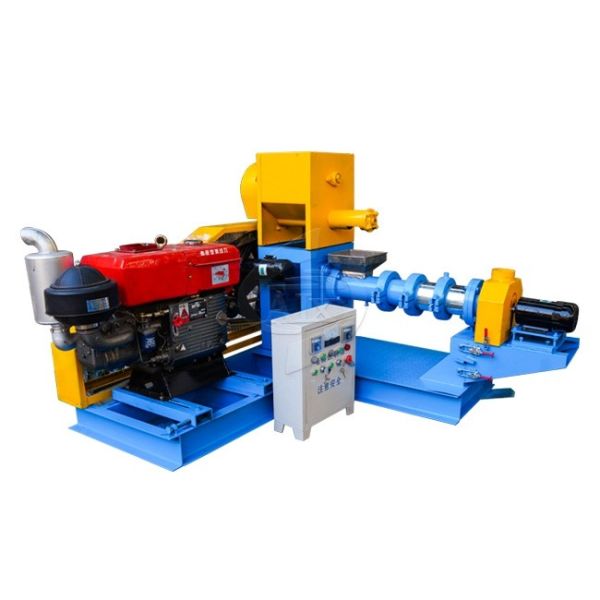 Automatic Floating Feed Machine , Floating Fish Feed Extruder ISO Certification