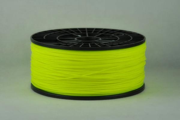 1.26kg /Piece 1.75mm 3D printer PLA filaments, Transparent YELLOW 3d printing material