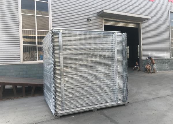 Temporary Fencing Panels OD40mm x 1.6mm wall thick Mesh 60mm x 150mm Diameter 2.5mm Melbourne Temp Fence hire
