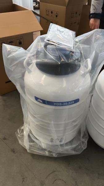 極低温サンプル輸送用ドライシッパー  液化窒素こぼれ防止ソリューション