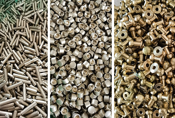 Zinc Plated Self Clinching Captive Studs High Strength Non Flush Thick Head Design