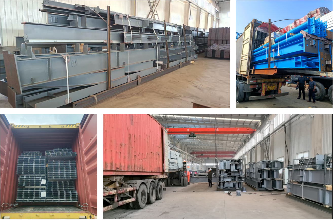 Steel Column Beam Steel Structure Construction Steel Structure Aircraft Hangar C Z Purlin