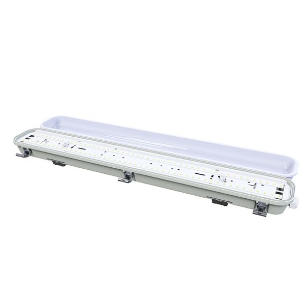 Multipurpose IP65 Waterproof LED Light 8FT Batten 3000K Flicker Free