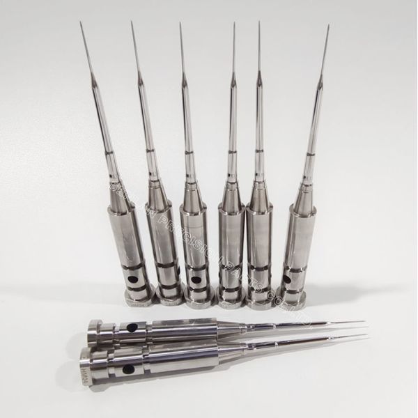 STAVAX Material Mold Core Pins with 50-52HRC Hardness for Medical Syringe Pins
