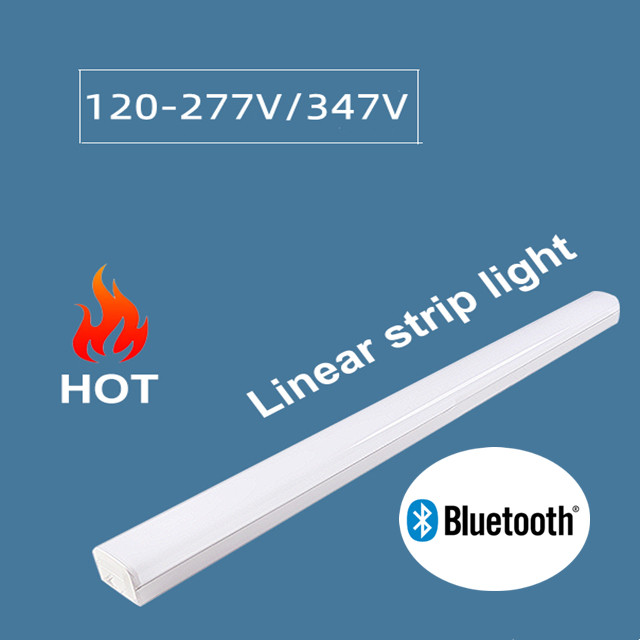 130lm/w Led Linear Strip Light Fixture 20W 35W 46W 60W for Home Office 2FT 4FT 8FT