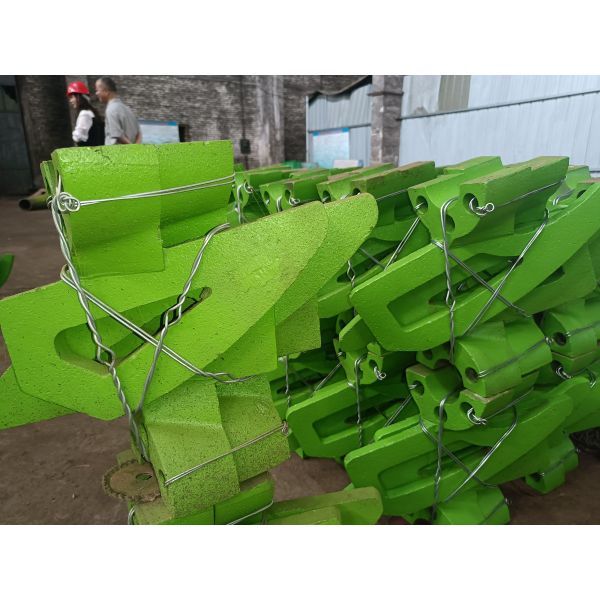 Tamaños estándar Cuchilla de agitación estándar nacional para Zoomlion Gran bomba de hormigón de pequeño desplazamiento Partes de repuesto