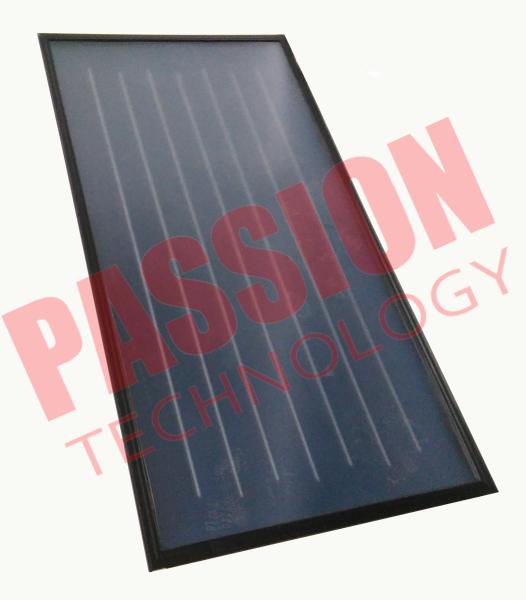 Quadro térmico solar alto da liga de alumínio do coletor da placa lisa da absorção