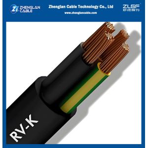 3.6 KV Power Cables RV-K Flexible Copper Conductor PVC Jacket