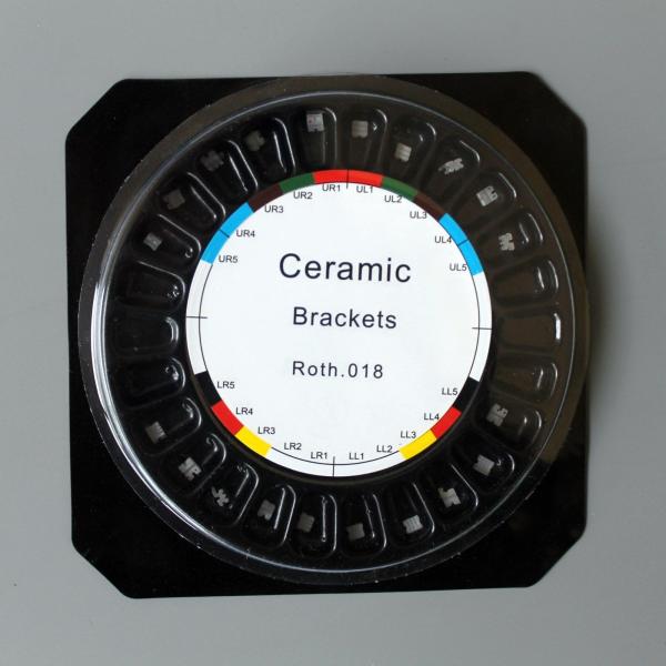3 Roth Ceramic Dental Braces Good Persistent Strength Comfortable Feeling