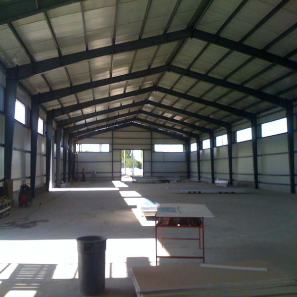 ASTM A36 Prefab Metal Airplane Hangar Agricultural Farm Barn Steel Structure Buildings