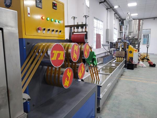 PP Strap Band Extrusion Line Plastic Strap Making Machine With PLC Control