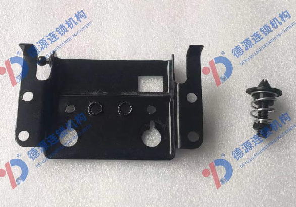 A9437500284 DURABLE BLACK FR PANEL LATCH SEAT COMPONENT FOR BENZ TRUCKS