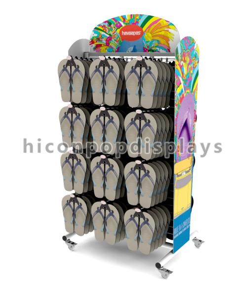 Movable Merchandising Displays Fixtures / Retail Merchandise Displays