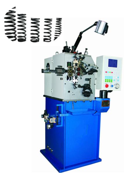 High Speed Belleville Cnc Wire Bending Machine Two Axis Control For Battery Springs