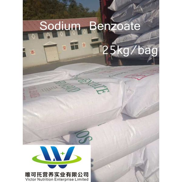 Food Grade Sodium Benzoate Powder Resource from EINECS 208-534-8 for Food Industry