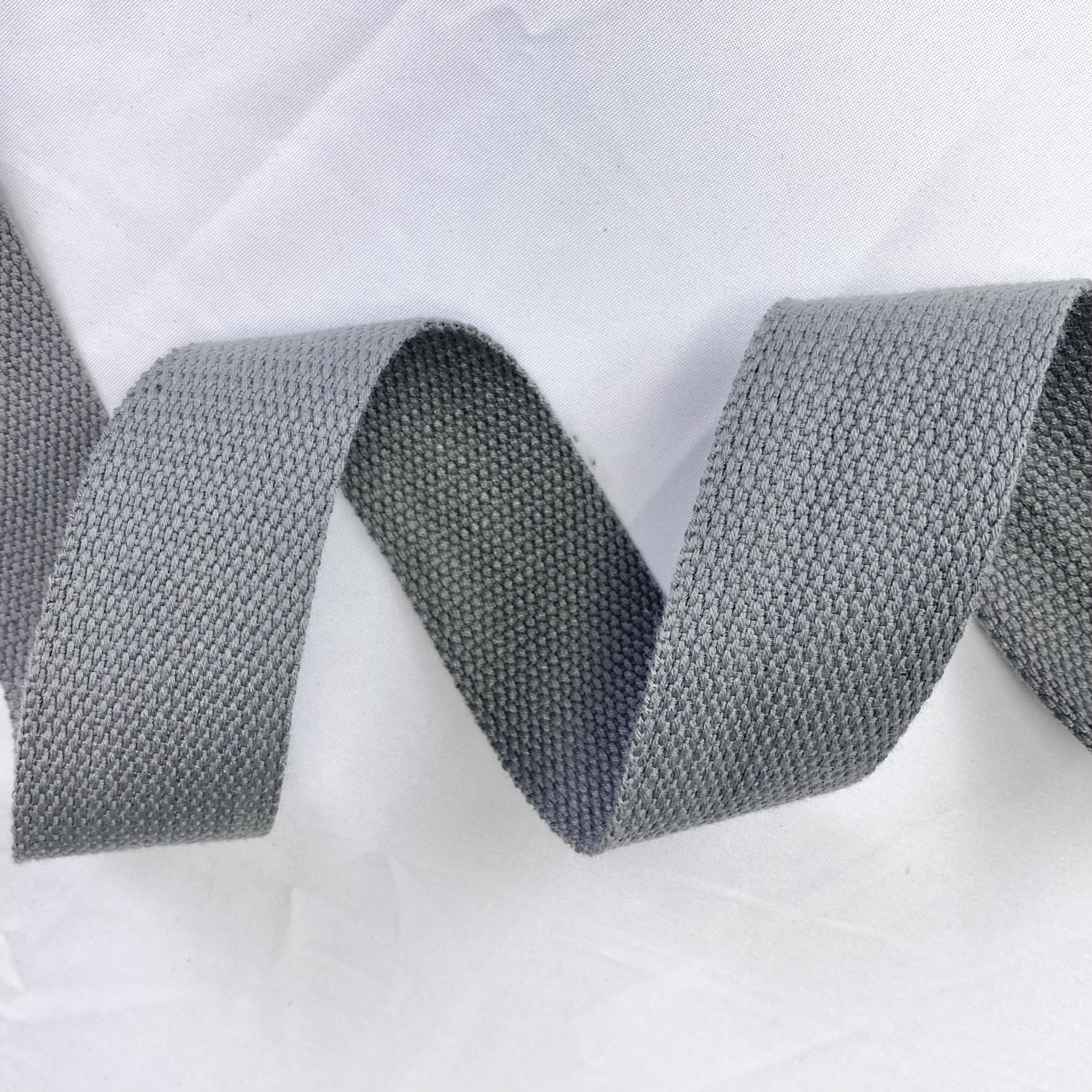 Soft bead Polyester-cotton webbing in a variety of colors Dupont Tote bag strap Textiles