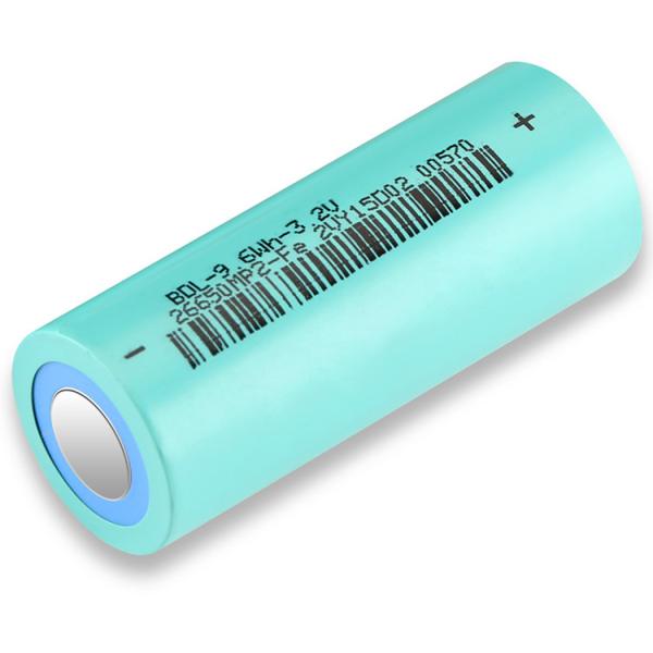 Utilisation en gros d'outils électriques 26650 Cellule de batterie LiFePO4 cylindrique 3,2v 3200mah Piles au lithium fer-phosphate