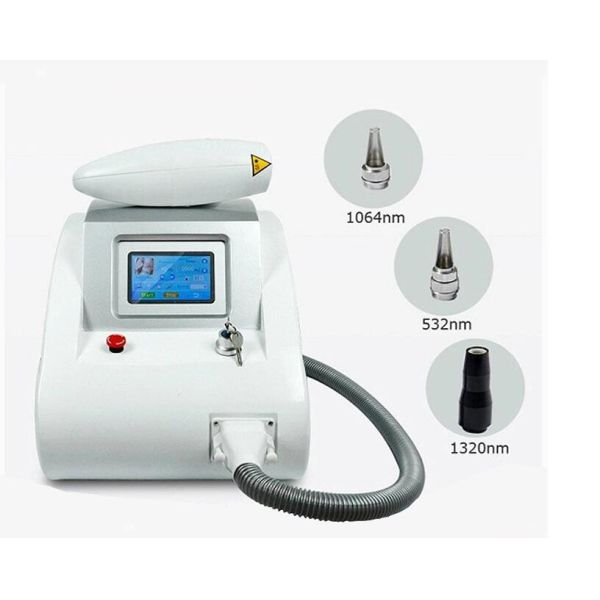 Q Switch Nd Yag Laser Equipment , Eyebrow / Freckle / Tattoo Removal Machine