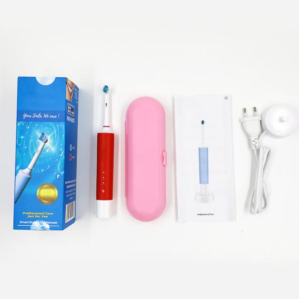 Escovas impermeáveis da rotação de FDA para os dentes, 2W Sonic Battery Powered Toothbrush