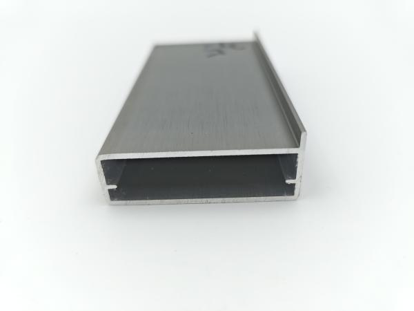 Rectangular Polished Aluminium Profile 1.2mm Anodized Aluminum Framing Extrusion