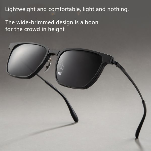 Большие оптические очки с поляризованной пленкой для ночного видения