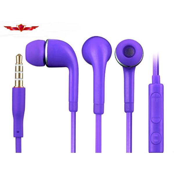 Newest Multi Color 3.5MM Wired HD Earphone With MIC For Samsung Galaxy Note3