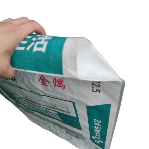 Cement Bag 50KG PP Valve Block Bottom Empty Cement Bag China Manufacture
