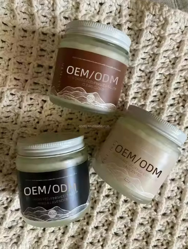 Lotion corporelle profondément hydratante OEM Huile d'amande douce naturelle et suif de bœuf nourri à l'herbe