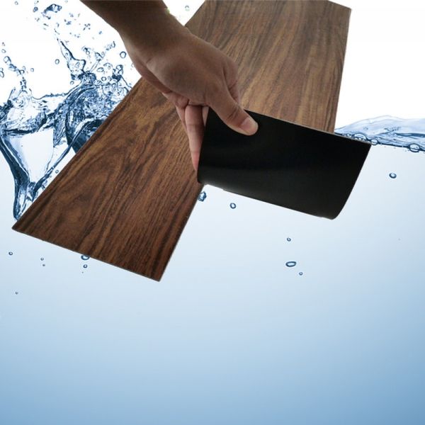 7mm 8mm Waterproof Interlock PVC Vinyl Plank Sheet for Stone Marble SPC Flooring Tiles
