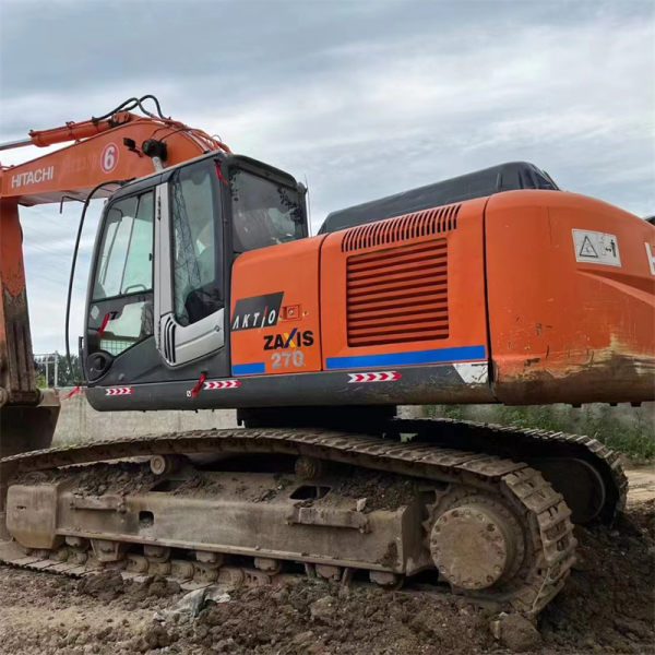 Hitachi ZX270 Crawler Excavator Original Japan Engineering Machinery Earth-moving Digger Heavy HITACHI ZX270 Used Excavator