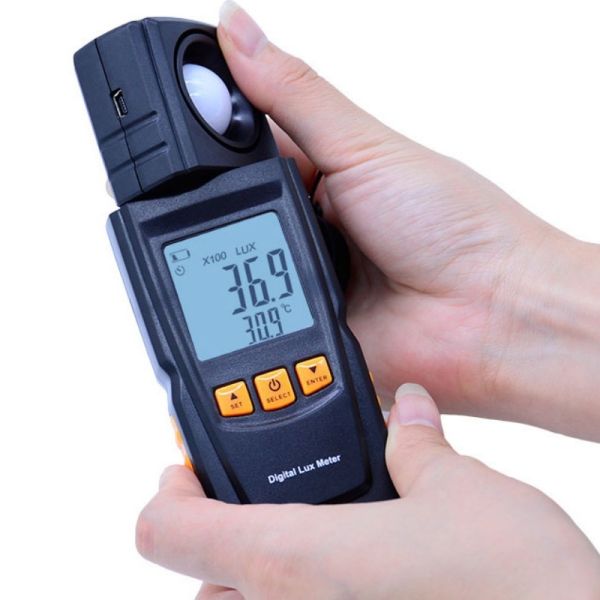 GM1010 GM1020 GM1030 GM1030C Digital Light Meter Integrated Split Type 0-200000 Lux Range