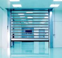 De profil en aluminium de porte protection transparente en spirale à grande vitesse de coupure complètement anti