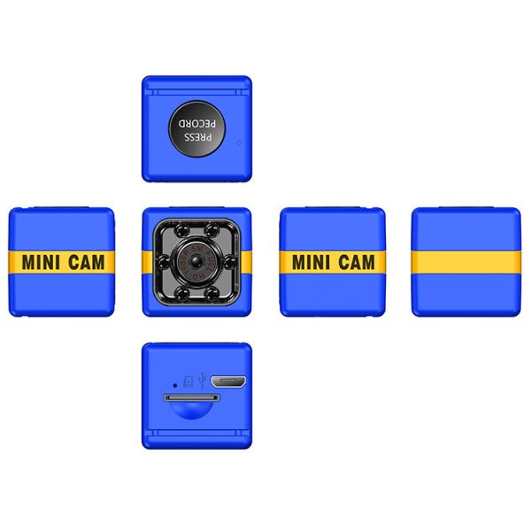 HD 1080P Portable Wifi Mini Cameras Night Vision For Outdoor Sports OEM ODM