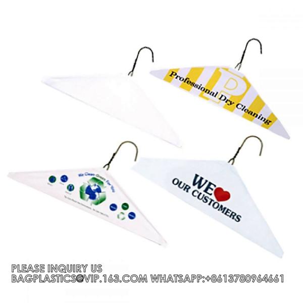 Wire Cape Hangers For Dry Clean We Love Customer Paper Hangers For Cloth, Laundry Store supplies, Dry cleaner