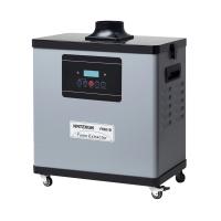 Digitas que um equipamento 4 da extração das emanações do canal roda para absorvem as emanações de solda