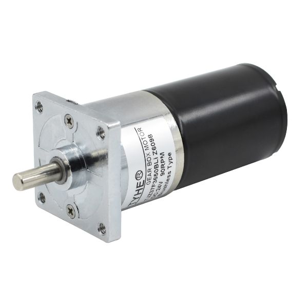 #45 Steel Shaft Micro 37mm Dia 12v 24v 2N.M 200rpm 3650BL Brushless Dc Spur Gear Motor CE