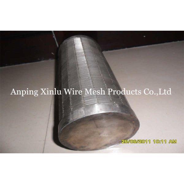 250 Micron Stainless Steel Industrial Water Filter Tube Electrolytic Polishing