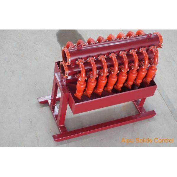 Compact Oil Drilling Mud Hydrocyclone Desilter Cleaner