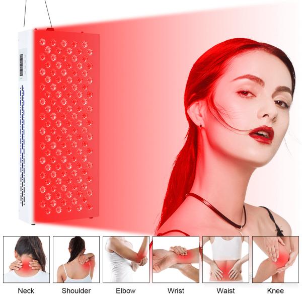 600W Infrared Red Light Therapy Panel For Skin Health Pain Relief / Wound Healing