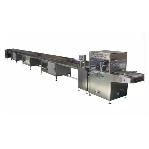 Chocolate Cereal Bar Forming Machine / Line For Energy Bar Pressing