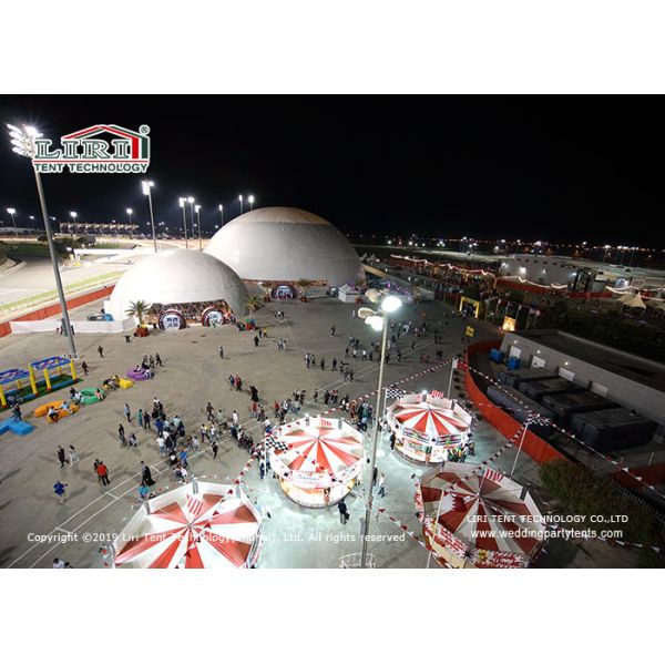 60m Dia Large Outdoor Exhibition Tents For Temporary Event , Competition