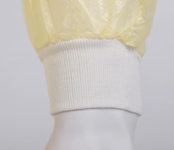 Chemotherapy Gowns Disposable Yellow Color Waterproof Medical Surgical Isolation Gown