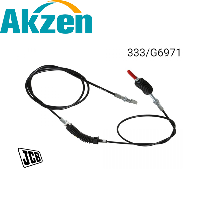 333/G6971 910/52500 333-G6971 910-52500 333G6971 91052500 Throttle Control Cable For JCB 3CX 4CX