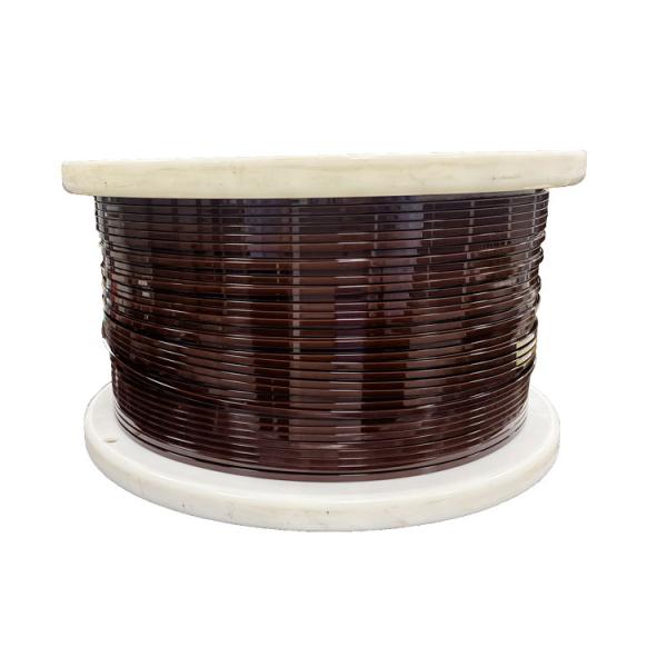 240℃ Corona-resistance Enamelled rectangular copper  wires HEVW-240C in transformer for natural color